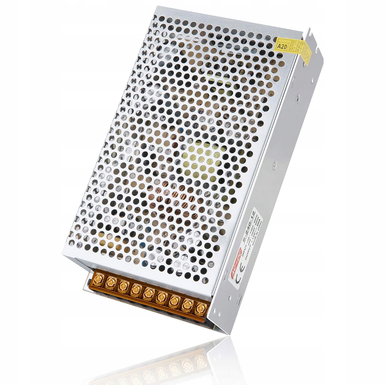 Zasilacz montażowy 12V 240W do LED SLIM niedostępny - obrazek 4