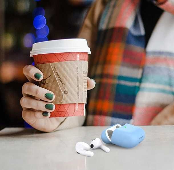 Pokrowiec Etui Case do airpods 3 miękkie silikonowe AHASTYLE - obrazek 5
