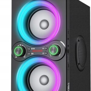 Głośnik Bluetooth, 80 W, bezprzewodowy duży bas boost, 100 dB TPBEAT