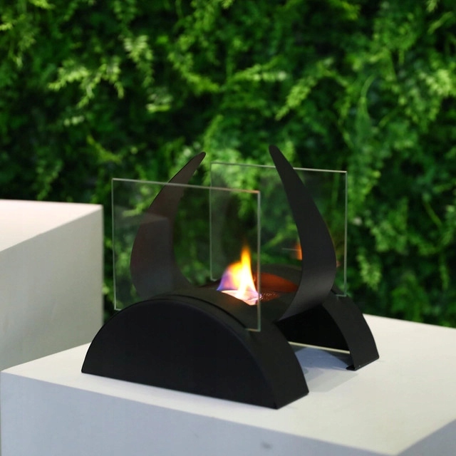 Biokominek wolnostojący SAURON czarny TORNADO FLAME - obrazek 7