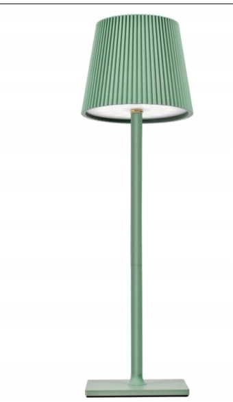 Lampa stołowa, bezprzewodowa, z 3 trybami świecenia ZIELONA