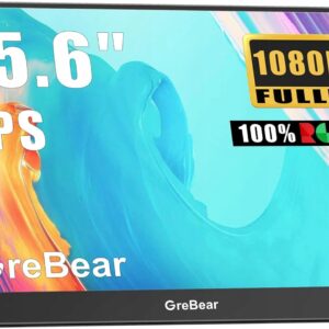 Monitor LCD GreBear 15,6" PRZENOŚNY 1920 x 1080 px IPS / PLS niedostepne