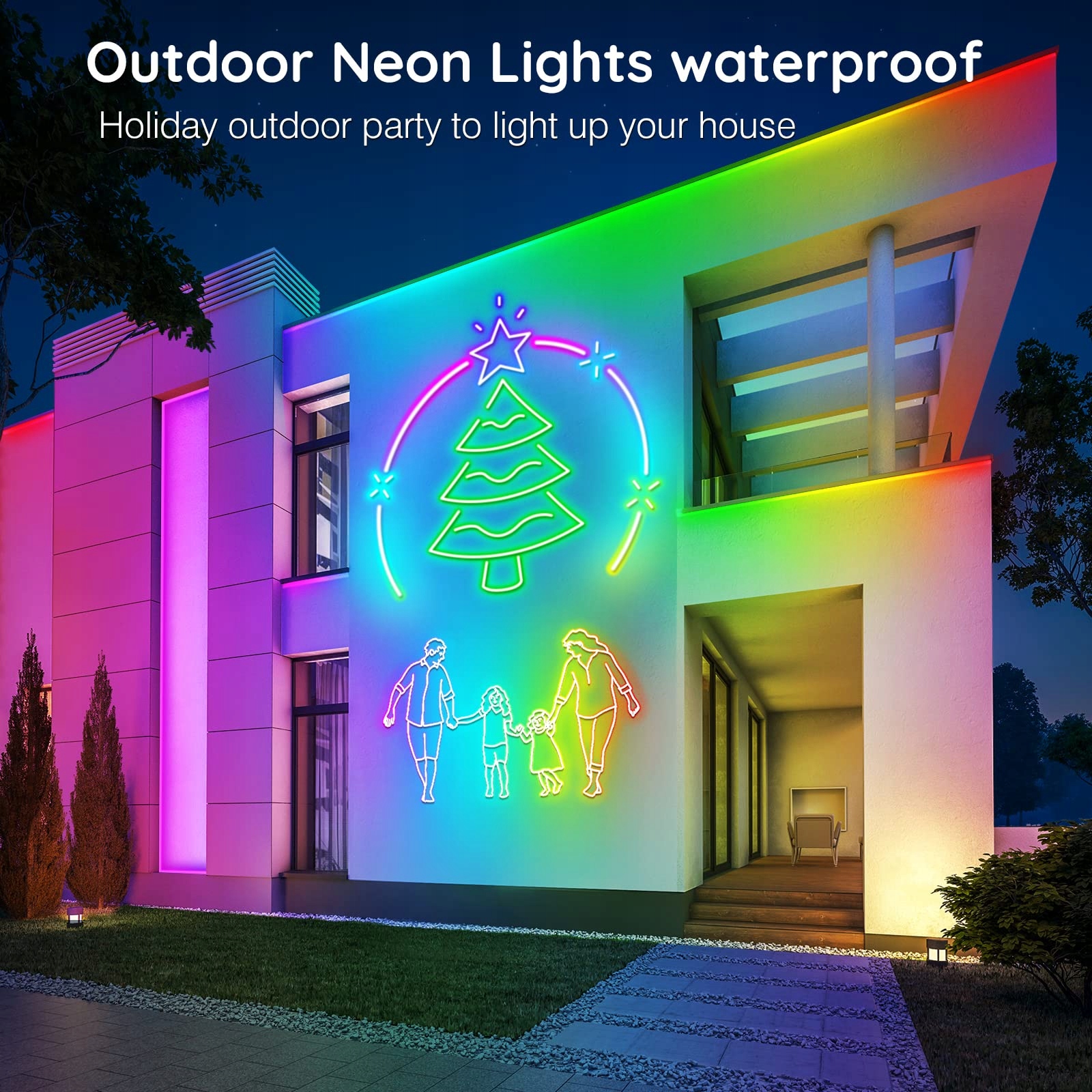 TAŚMA LED NEON 36M RGB BLUETOOTH APLIKACJA PILOT IP65 24V niedostepna - obrazek 5