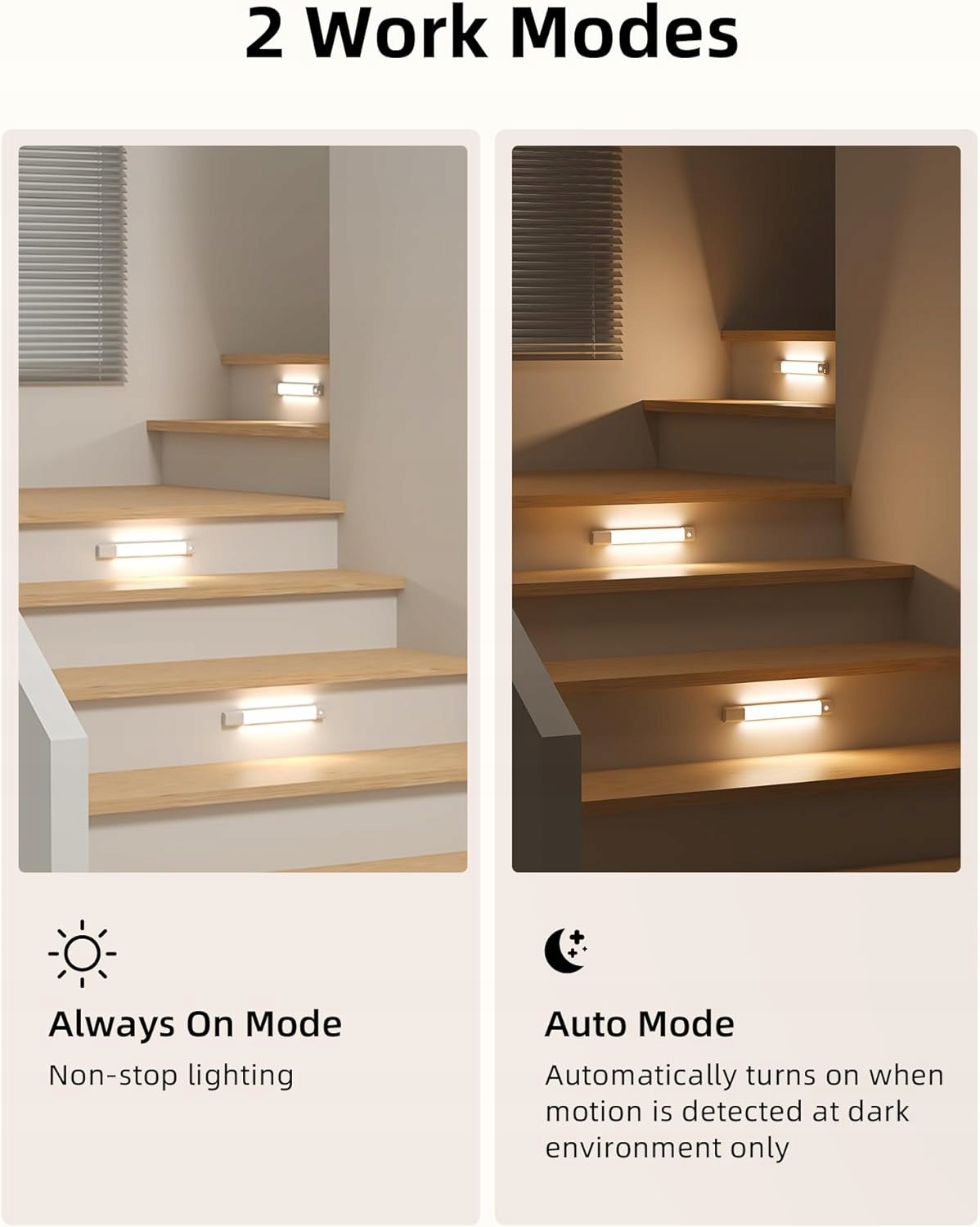 Lampki podszafkowe LED EZVALO 30 cm 3 szt. - obrazek 4