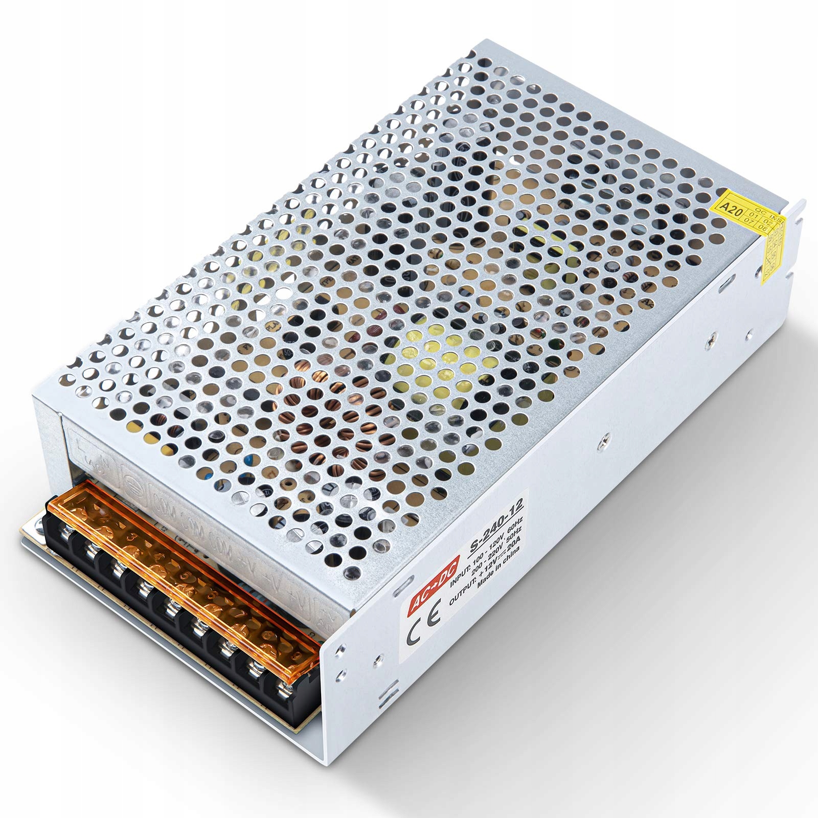 Zasilacz montażowy 12V 240W do LED SLIM niedostępny