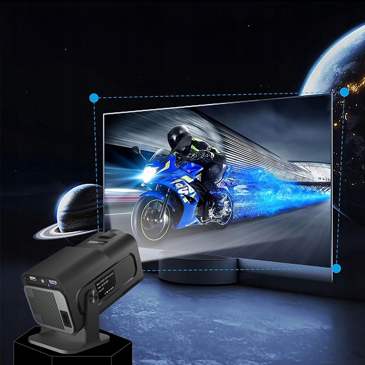 Projektor LED Magcubic HY320 MINI ANDROID Z WBUDOWANYM GŁOŚNIKIEM czarny - obrazek 6