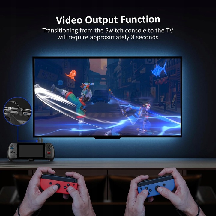 Pad bezprzewodowy do konsoli Nintendo Switch czarny niedostepny - obrazek 2