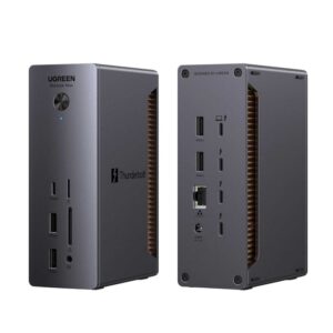 UGREEN Stacja dokująca 13 w 1 z ładowaniem 140 W do laptopa, 2,5 GbE Revodok Max 2131 Thunderbolt 5 Dock 120 Gb/s z 3*TBT5