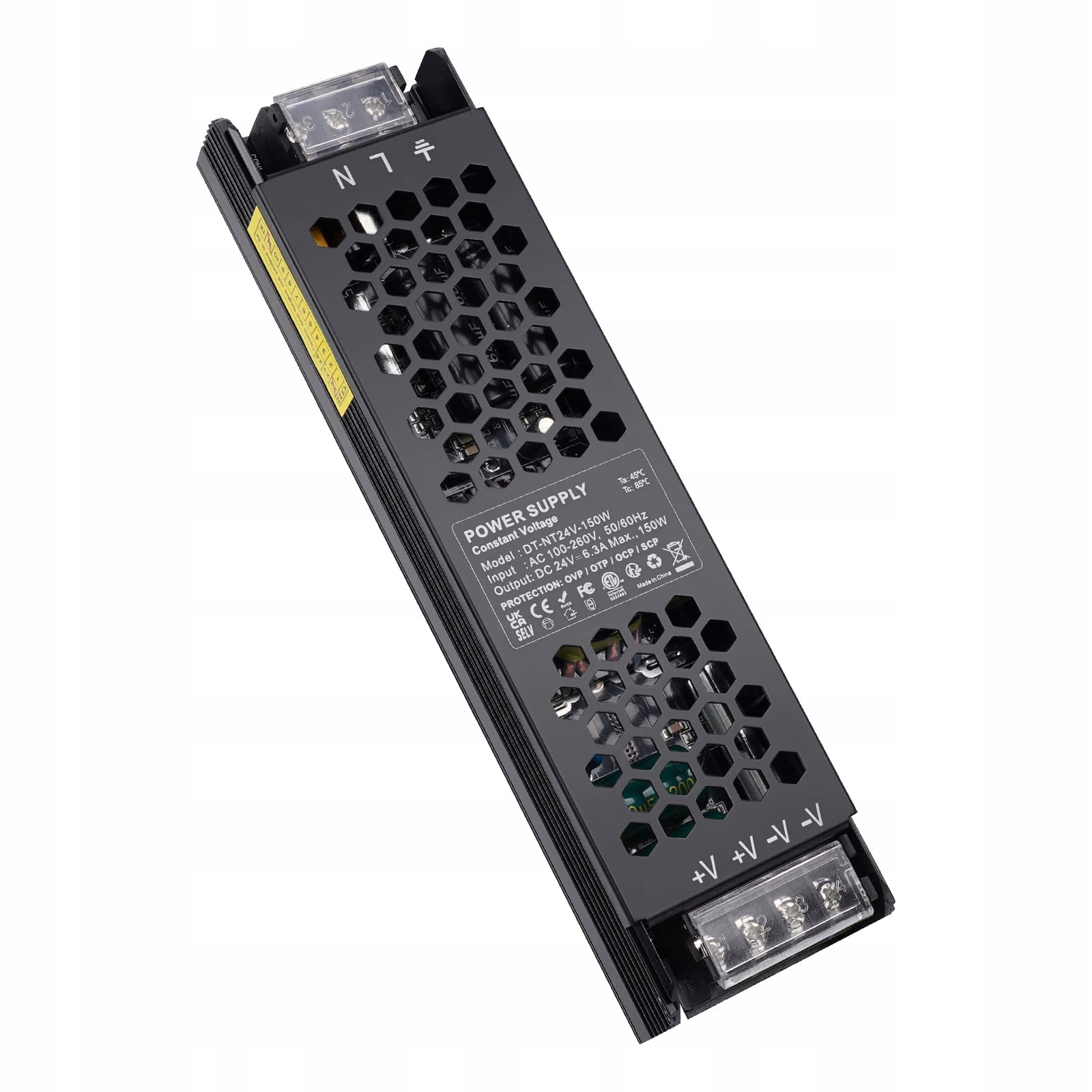 REYLAX Transformator Led niskiego napięcia 24V 150W 6,3A