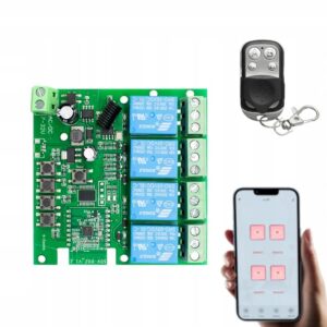 Moduł przekaźnika WiFi Jane Eyre 4-kanały do Tuya/Smart Life