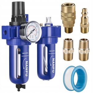 Regulator i smarownica filtra sprężonego powietrza NANPU OFC300 3/8″