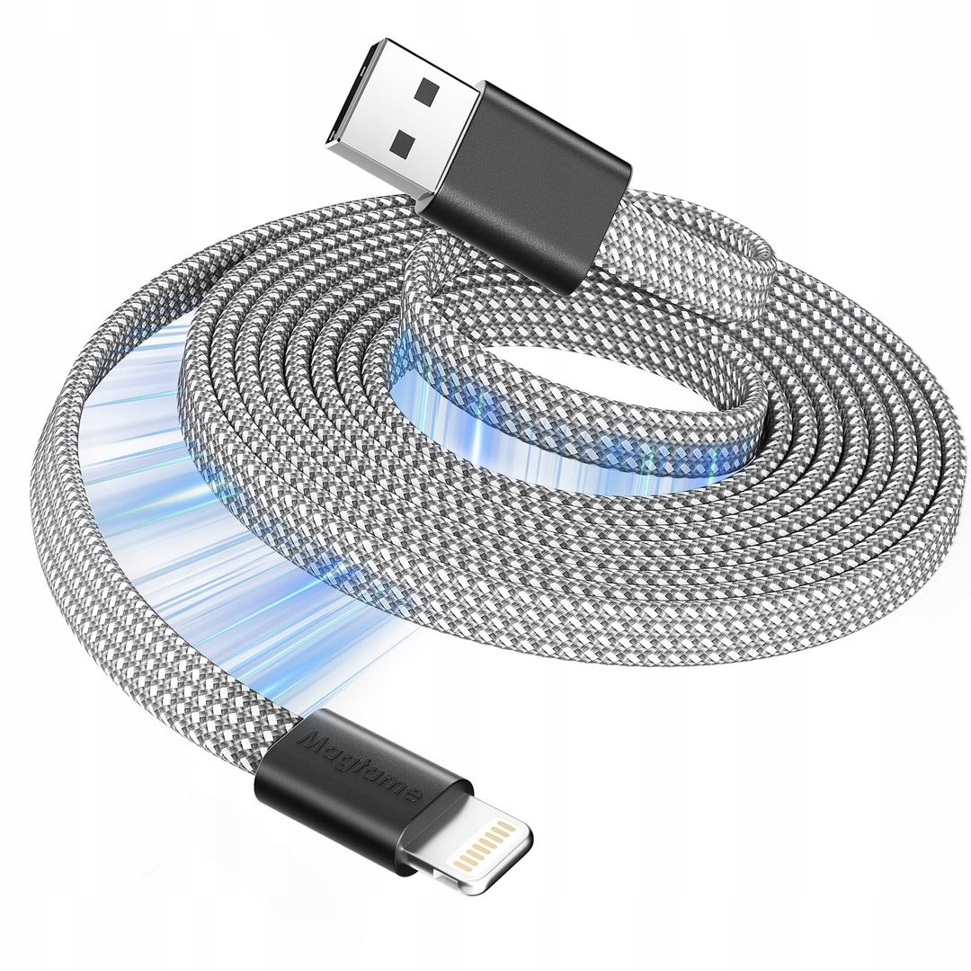 Magtame Magnetyczny kabel USB C do Lightning -1 m kabel iPhone USB C płaski