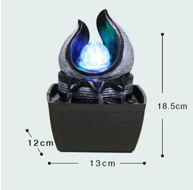 LAMPA DEKORACYJNA FONTANNA DEKOR BIURO RELASUJĄCA, ZEN, NIEKOMPLETNA - obrazek 2
