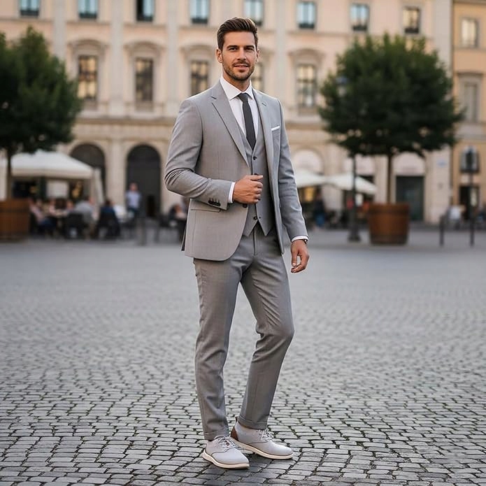 SHULOOK Oddychające buty męskie sneakersy lekkie casual modern brieze - obrazek 7
