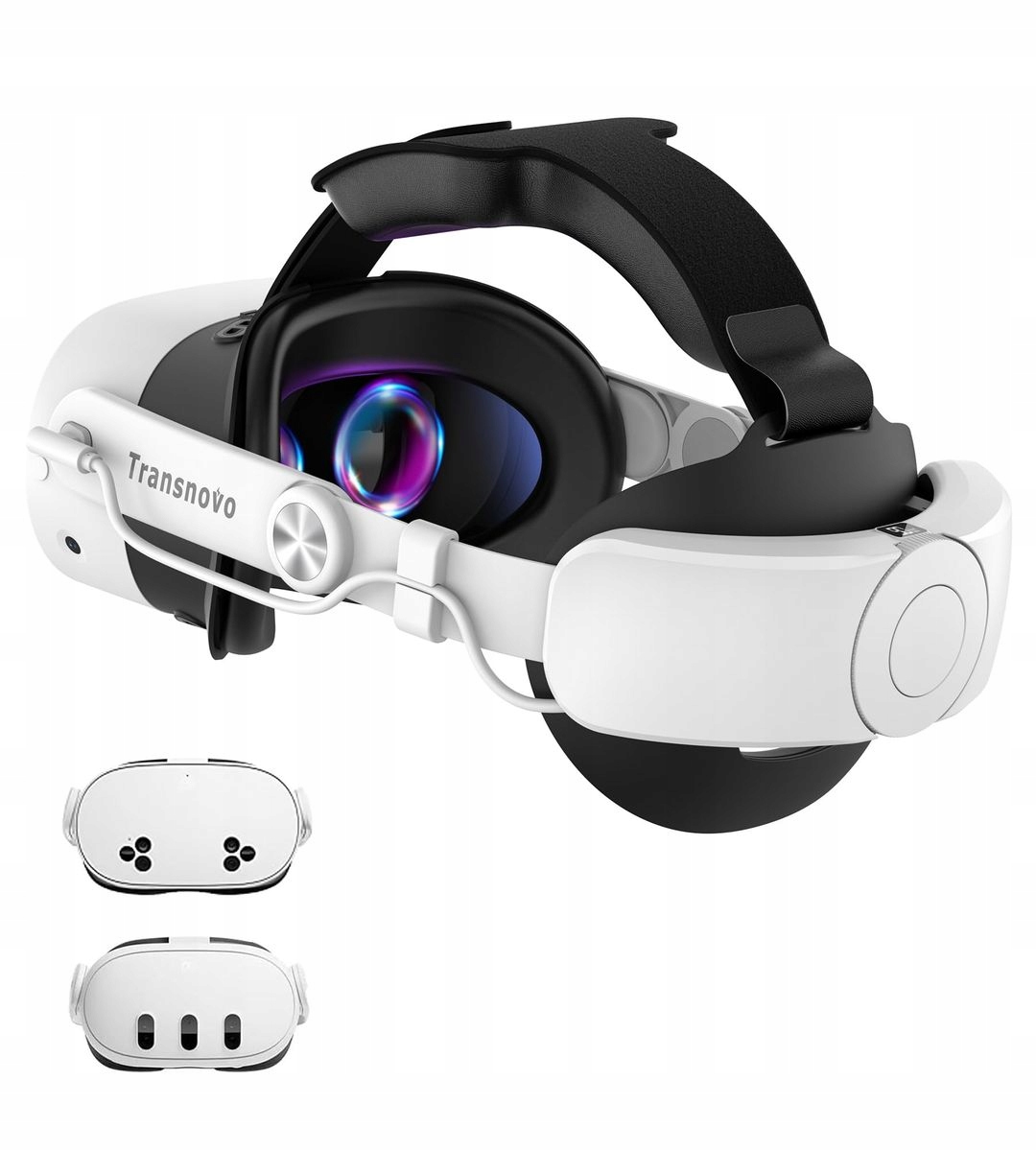 Pasek Transnovo Vr Baterią do Oculus MetaQuest 3/3S Powerbank
