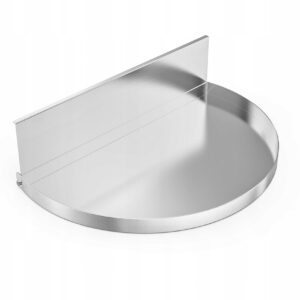 Półokrągła taca ociekowa, płyta grillowa Onlyfire 57cm - Stal nierdzewna
