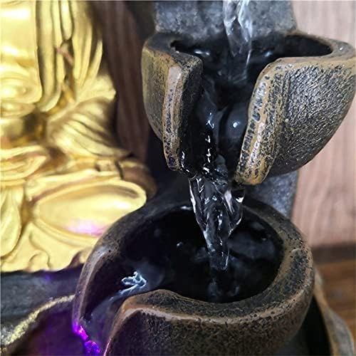 FONTANNA STOŁOWA Z WODOSPADEM, Feng Shui DEKORACJA, MEDYTACJA, BUDDA - obrazek 8