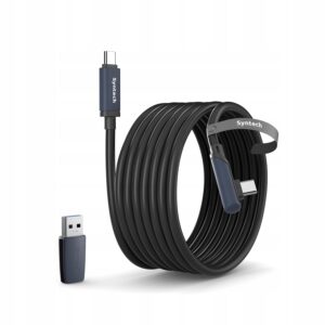 Kabel 5M Transmisja USB-C / USB-A do Oculus Meta Quest 2 3 3S Pro Pico 4