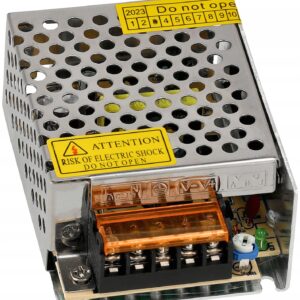 Zasilacz LED 12V Modułowy 60W 5A IP20 Do Taśm LED Transformator 230V 12V