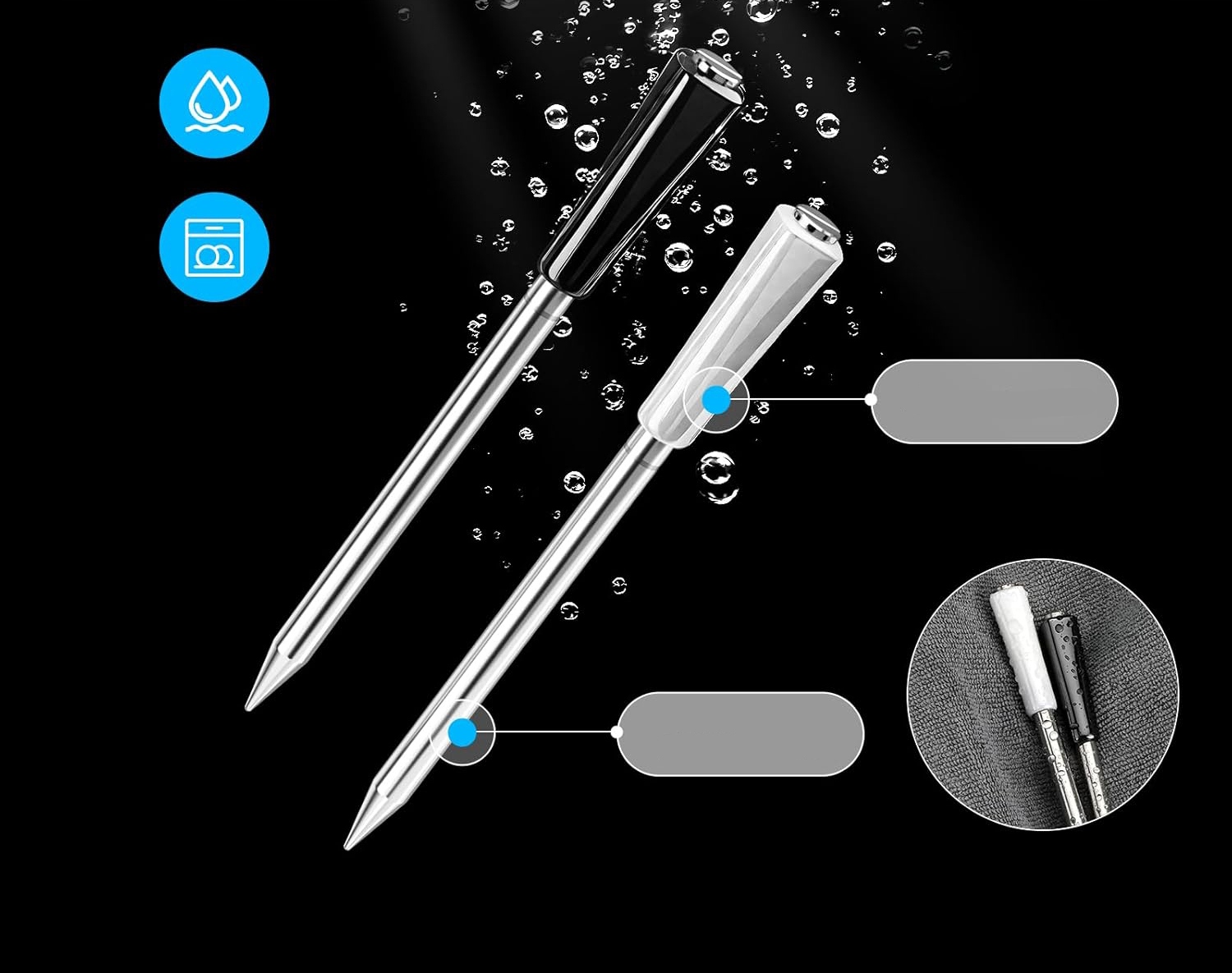 Termometr do grilla bezprzewodowy INKBIRD INT-12E-BW WiFi 5G Bluetooth 5.4 - obrazek 4