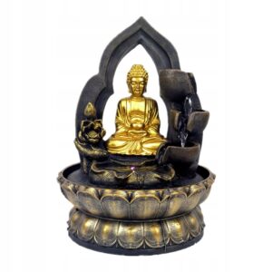 FONTANNA STOŁOWA Z WODOSPADEM, Feng Shui DEKORACJA, MEDYTACJA, BUDDA