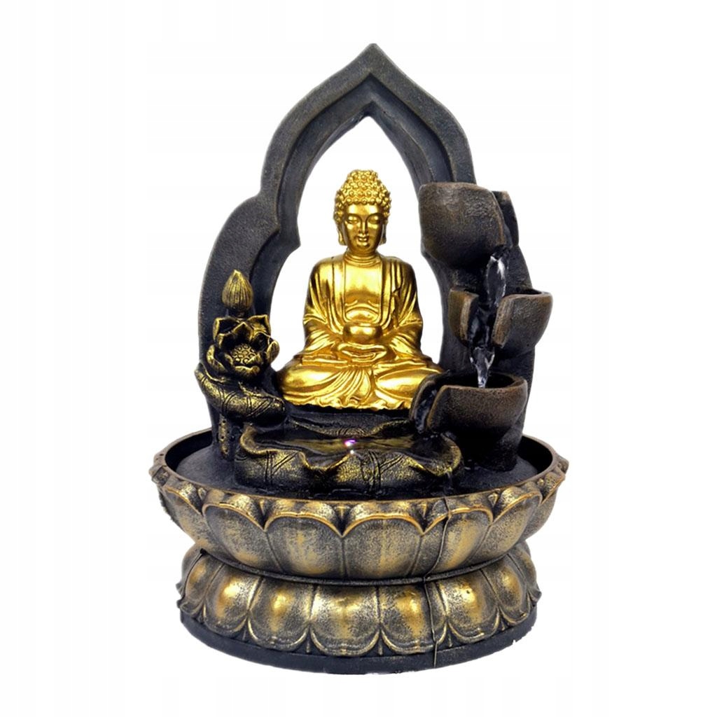 FONTANNA STOŁOWA Z WODOSPADEM, Feng Shui DEKORACJA, MEDYTACJA, BUDDA