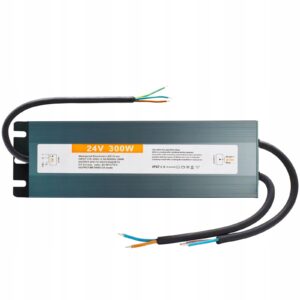 Zasilacz LED 24V 300W IP67 Aluminiowy do Taśm LED