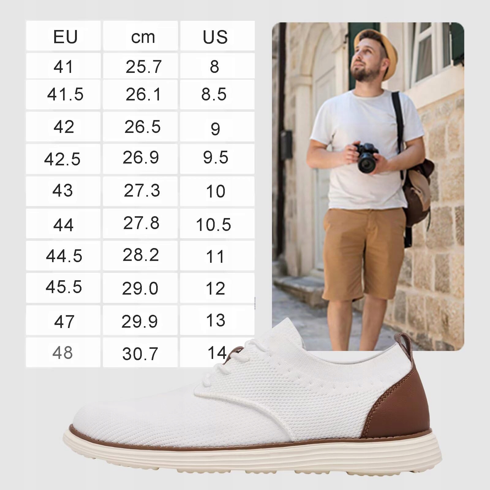 SHULOOK Oddychające buty męskie sneakersy lekkie casual modern brieze - obrazek 4