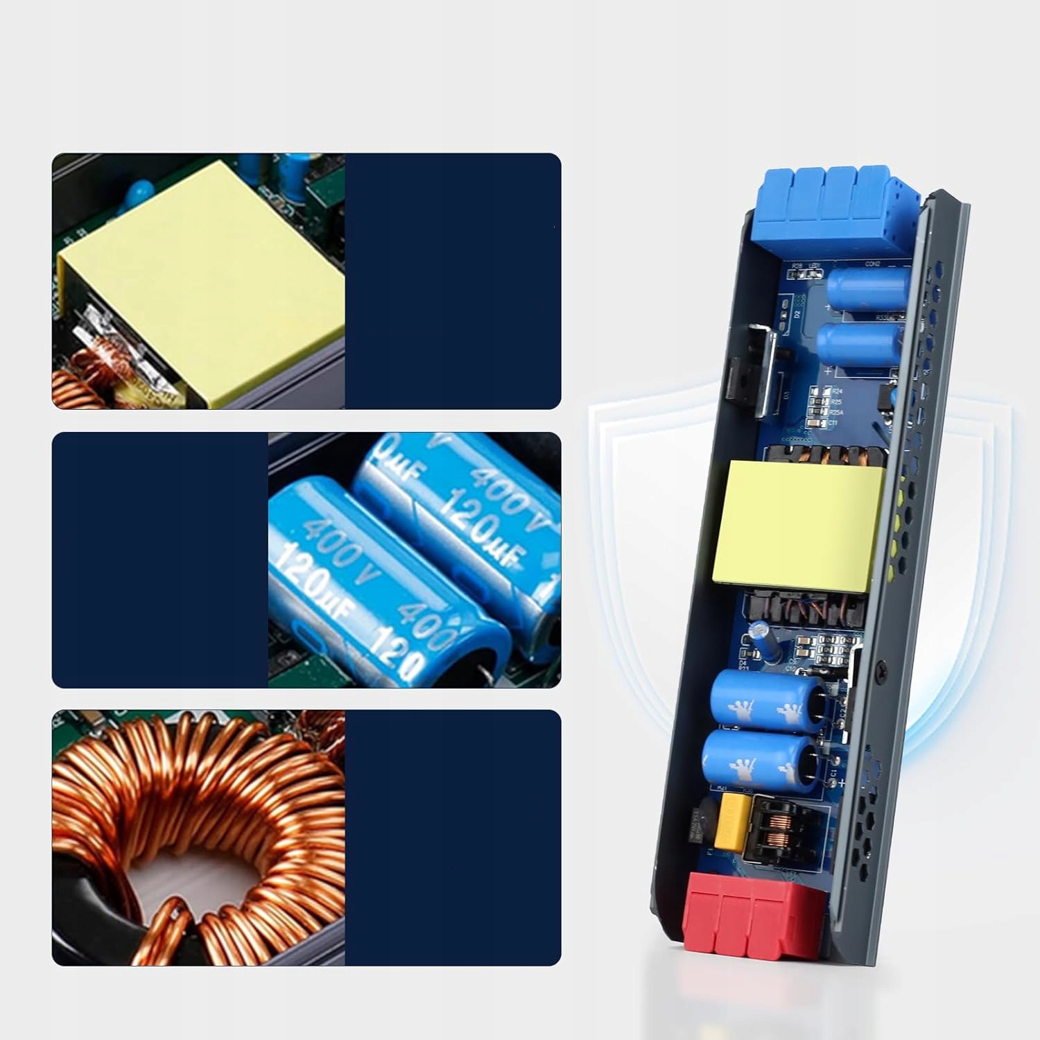Zasilacz 12V 400W Slim 33,3A DO TAŚMY LED - obrazek 5