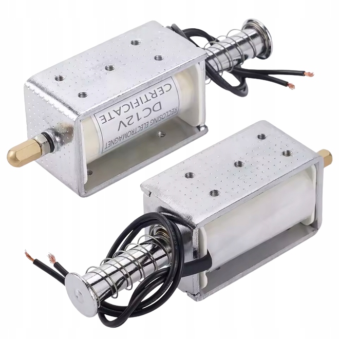 Dc 12v 35mm długi skok Push Pull elektromagnes - obrazek 6