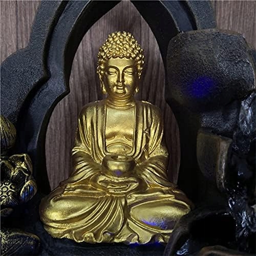 FONTANNA STOŁOWA Z WODOSPADEM, Feng Shui DEKORACJA, MEDYTACJA, BUDDA - obrazek 9