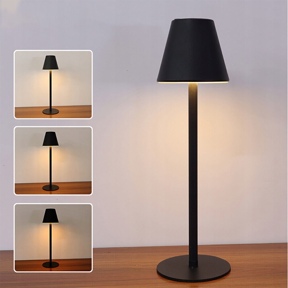 LAMPKI LAMPKA NOCNA LED USB NA DOTYK ZEWNĘTRZNA 3 BARWY ŚWIATŁA, 2 SZT. - obrazek 3