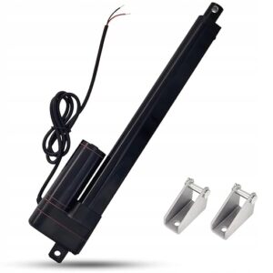 Siłownik liniowy 12V 3000N skok 300 mm 5 mm/s zestaw montaż