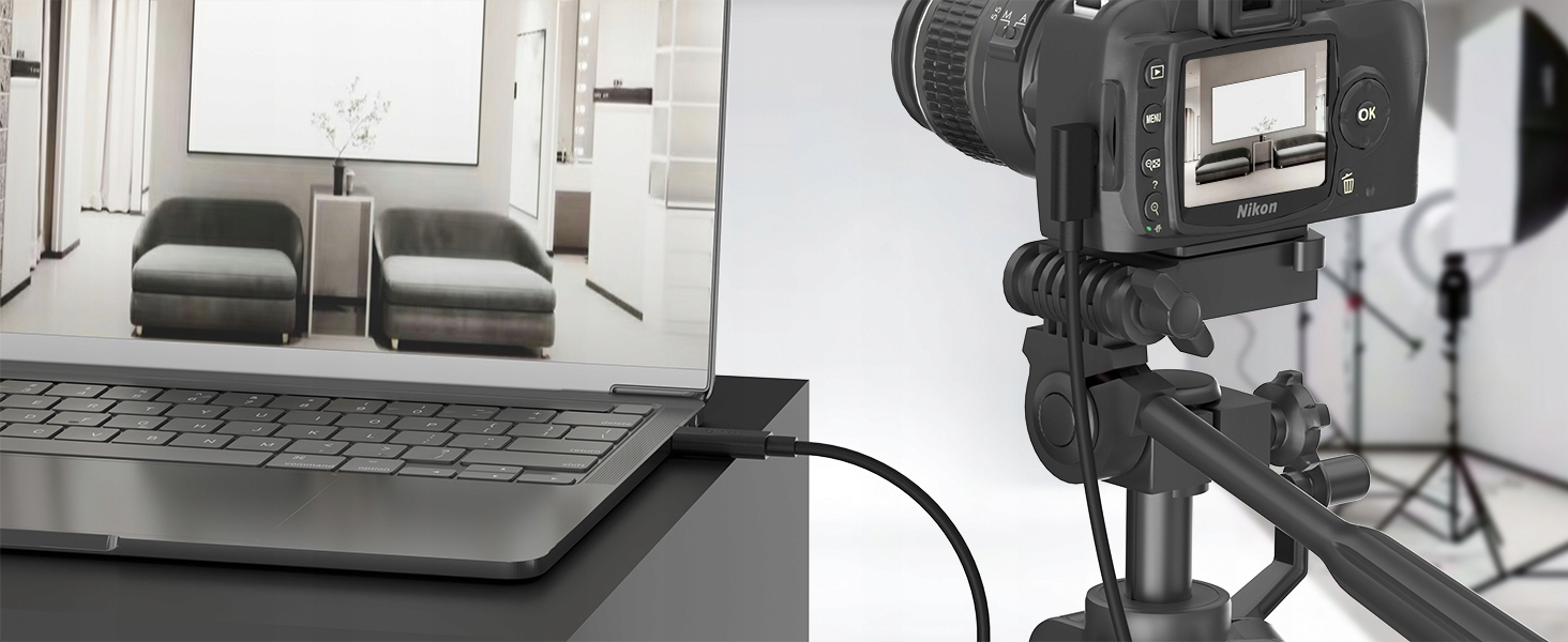 Kabel światłowodowy do VR USB 3.0 do Quest/Meta/Pico SteamVR AOC 5m - obrazek 7