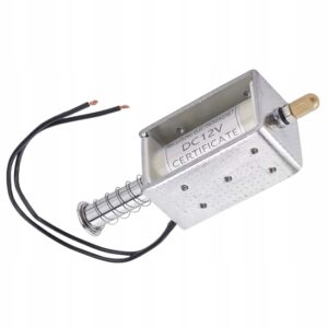 Dc 12v 35mm długi skok Push Pull elektromagnes