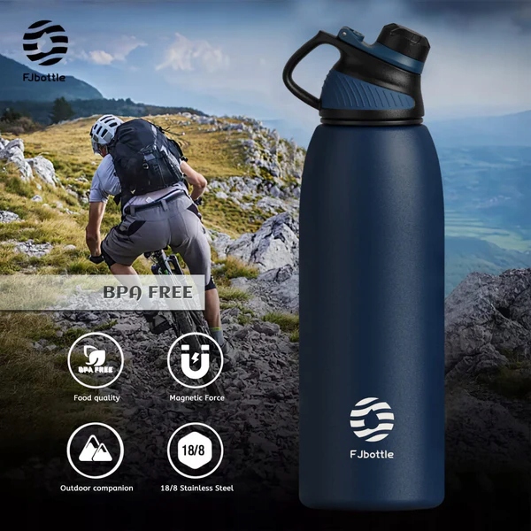 Butelka sportowa z magnetyczną nakrętką Fjbottle 1L do napojów gazowanych - obrazek 5