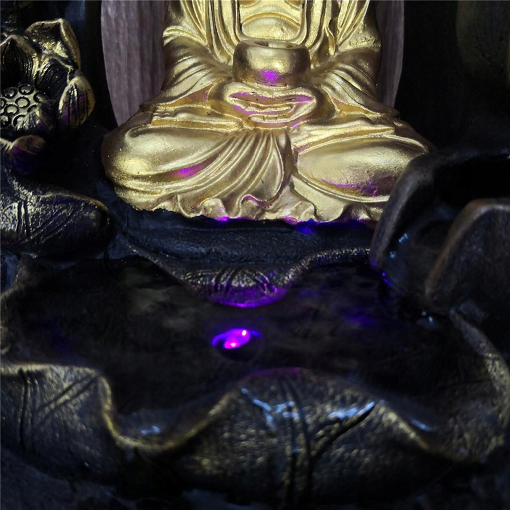 FONTANNA STOŁOWA Z WODOSPADEM, Feng Shui DEKORACJA, MEDYTACJA, BUDDA - obrazek 6
