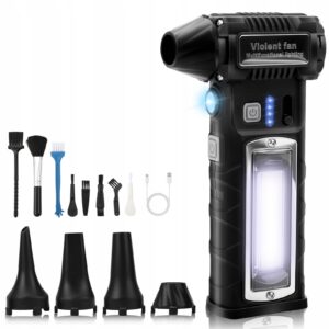 Dmuchawa akumulatorowa 120 000 obr./min Turbo z lampką LED
