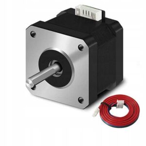 Silnik krokowy Nema 17 42-34mm 1,5 A-3,8 V 2 fazy,1,8 st z kablem 1m