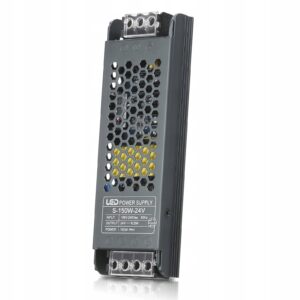 Zasilacz LED 150W 24V 6,25A transformator, sterownik LED Super Slim