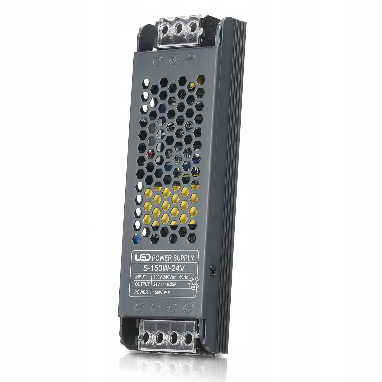 Zasilacz LED 150W 24V 6,25A transformator, sterownik LED Super Slim