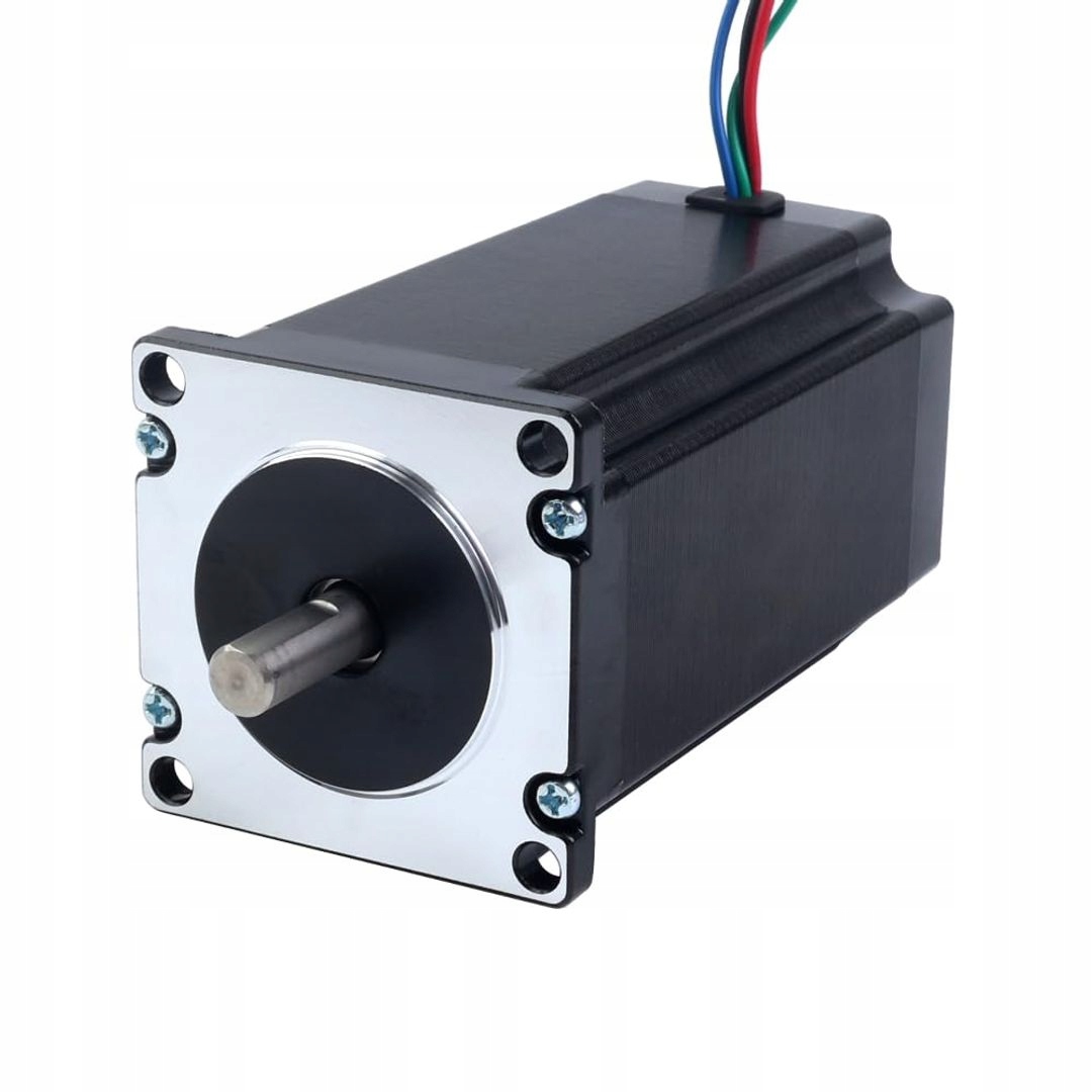 Zestaw CNC 1osiowy 3Nm 5A silnik krokowy Nema23 z napędem 100mm dł. obudowy - obrazek 3