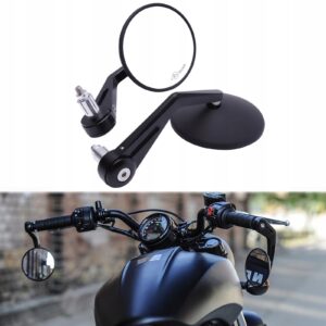 Lusterko motocyklowe E9, 22 mm, aluminiowe lusterko wsteczne
