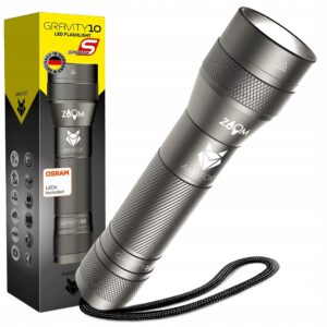 LATARKA latarka G10-1000 lumenów OSRAM na baterie G10 Xenon Zoom
