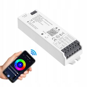 SEZO WB5 Kontroler LED WiFi Bluetooth 5w1 Alexa/Google Home/Tuya Smart Life
