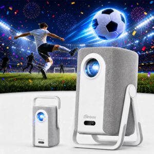 Projektor 4K WiFi Bluetooth autofokus- Netflix YouTube PrimeVideo & Dolby